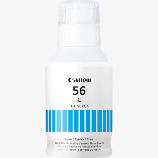 Canon 56 - Recharge d'encre original GI-56 BK/C/Y/M